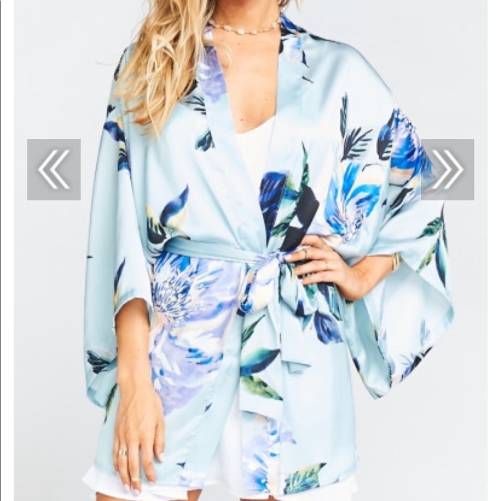 Show me your mumu Texas kimono mint to be floral